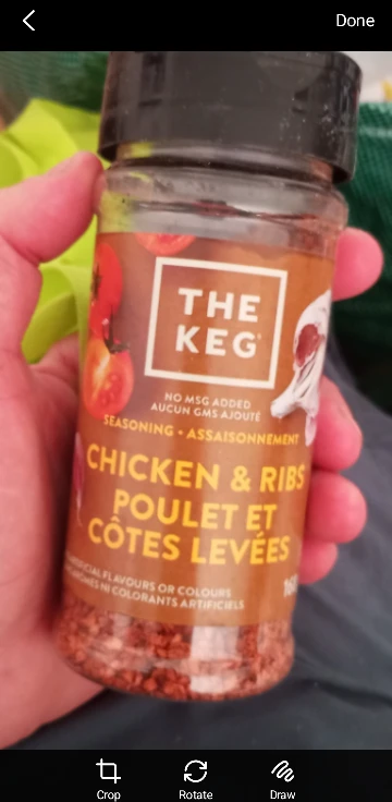 The Keg Chicken & Ribs Seasoning 160g