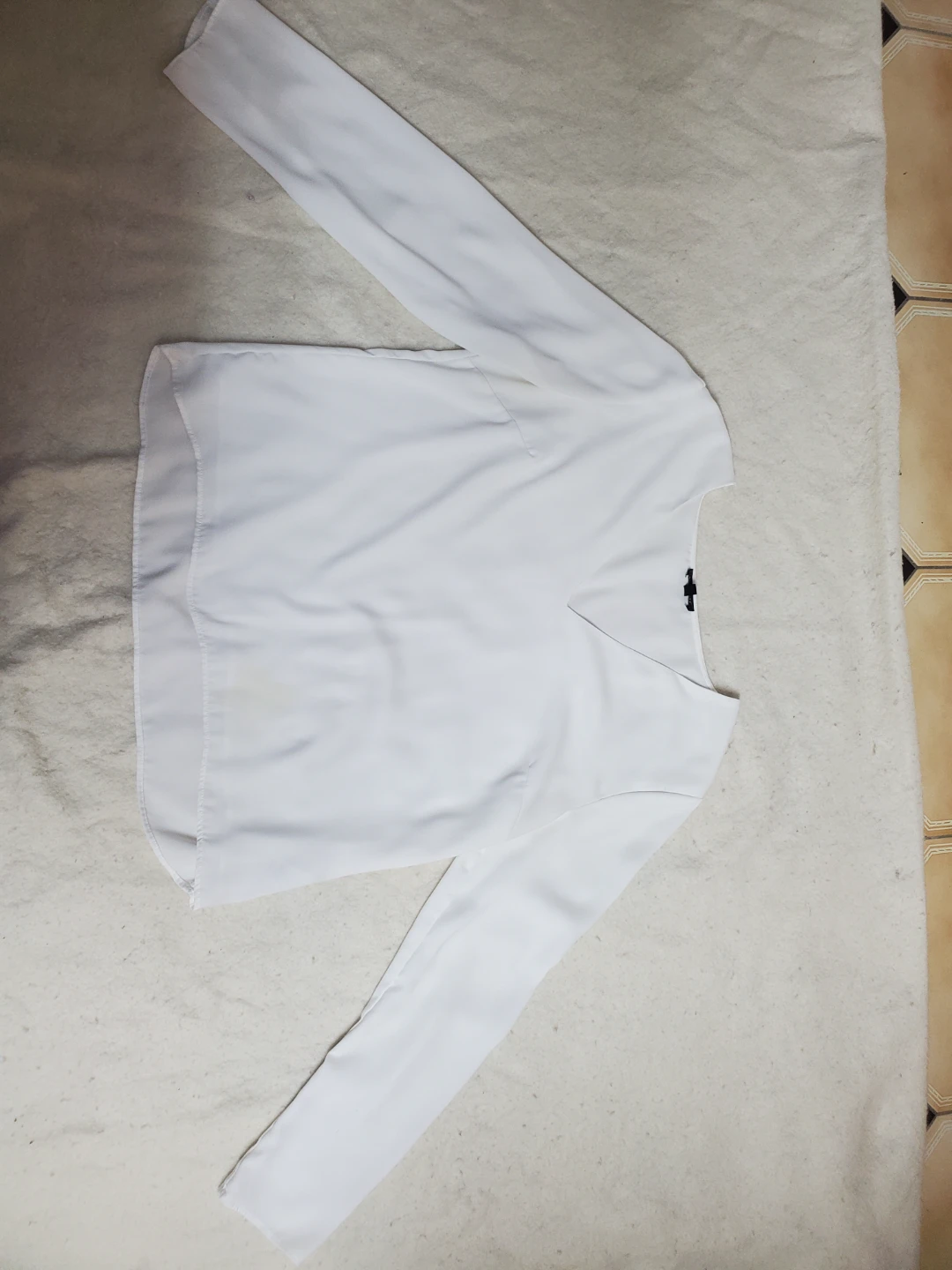 White Long Sleeve Blouse