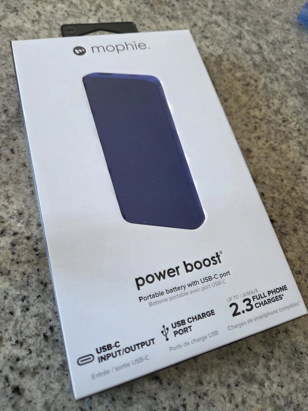 Mophie Power Boost Portable Charger - 10,000 mAh USB -C & A