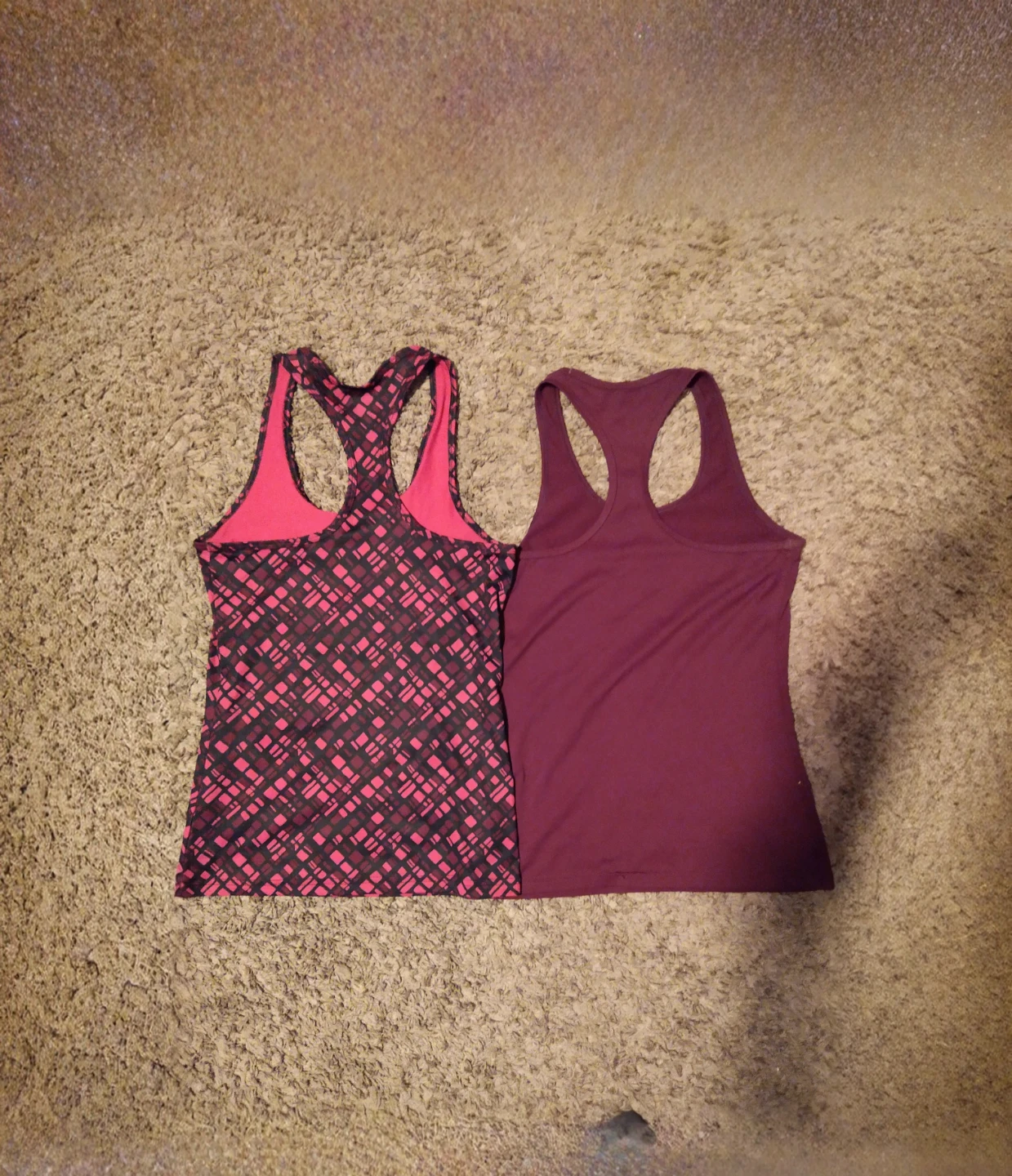 2 Champion Women's Racerback Tanks in Multi and Burgundy - photo 3