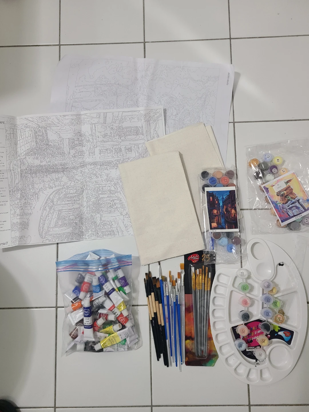 Paint by Numbers Kit - Artist's Series