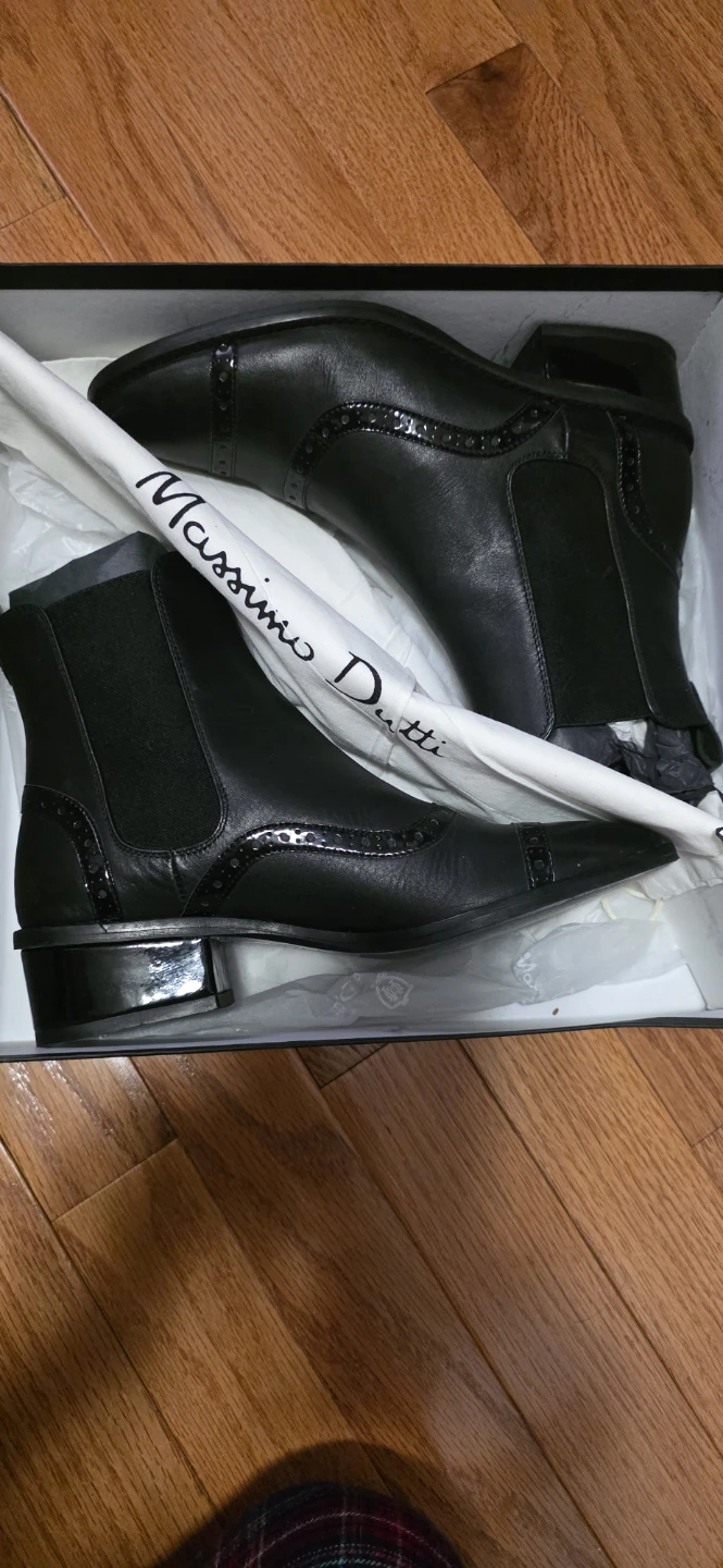 Massimo Dutti Leather Chelsea Boots - photo 3