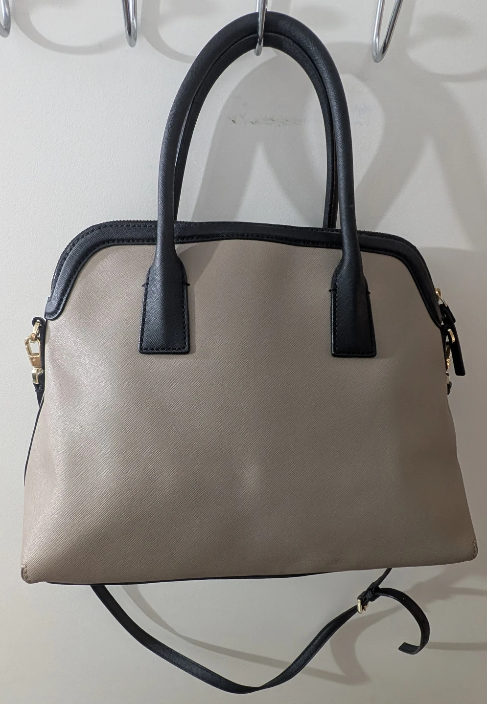 Kate Spade New York Cameron Street Lottie Satchel (Tusk / Black) - photo 2
