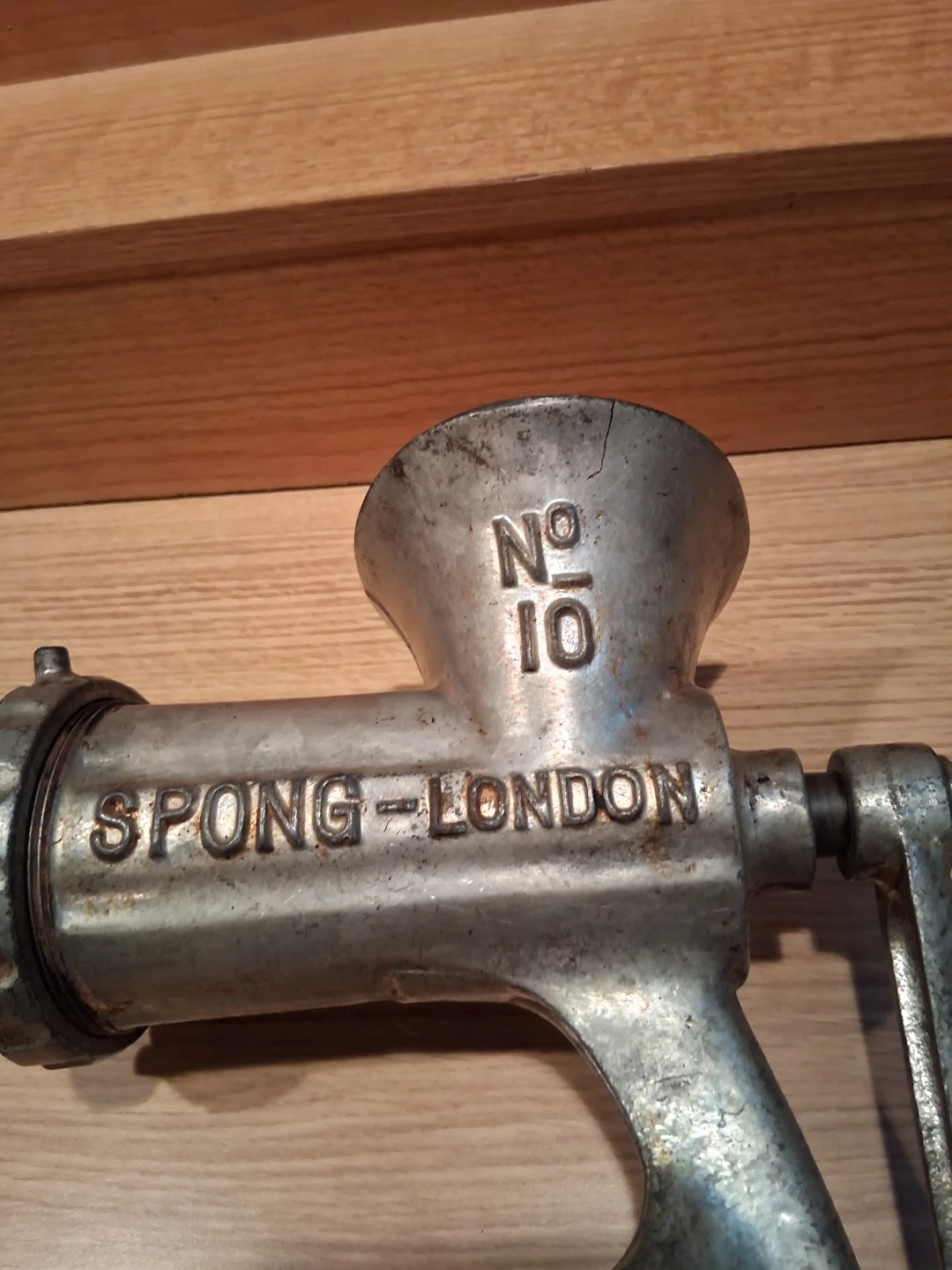 Spong No. 10 Meat Grinder - Made in England