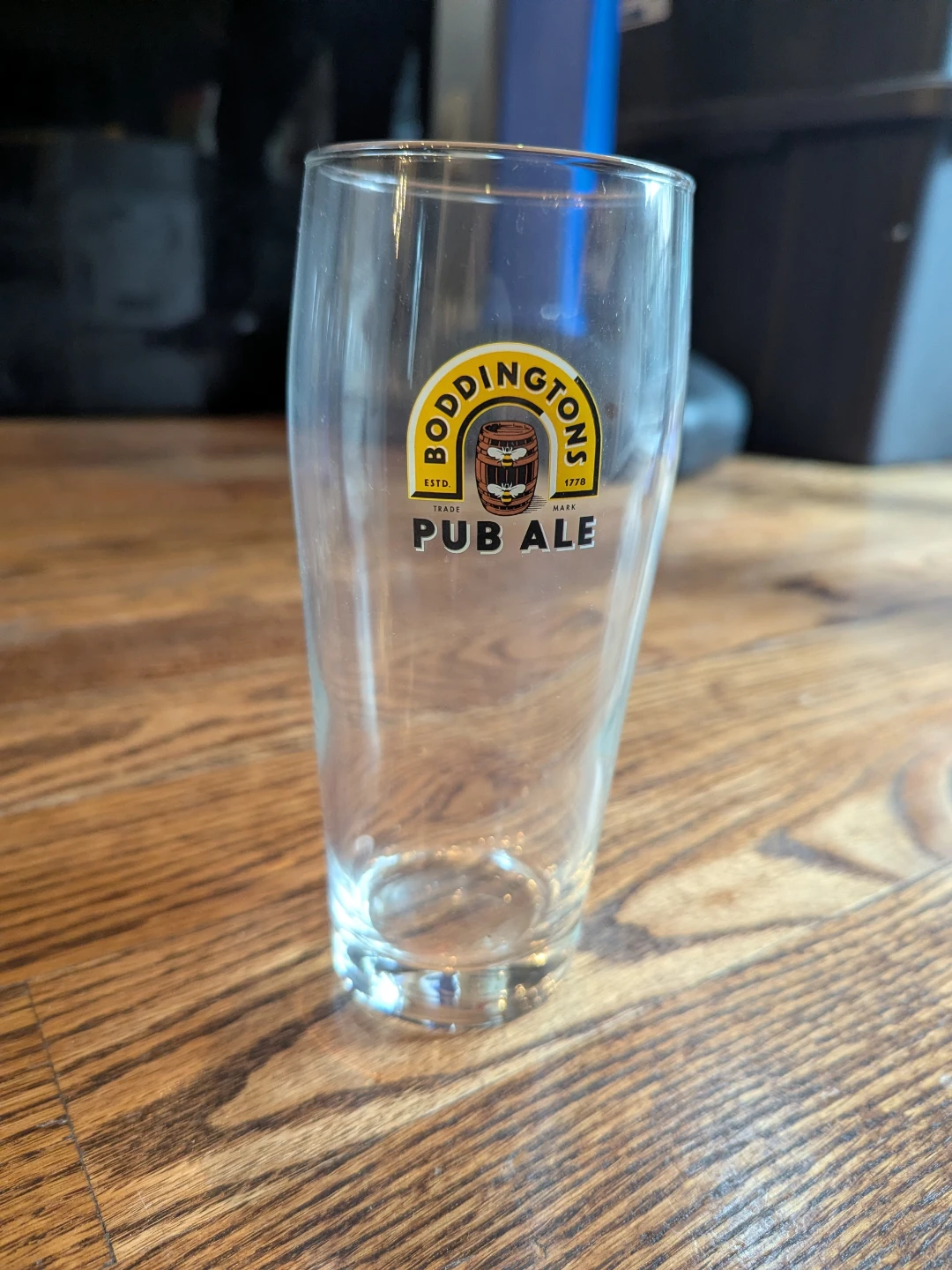 Boddingtons Pub Ale Glasses - Set of 10