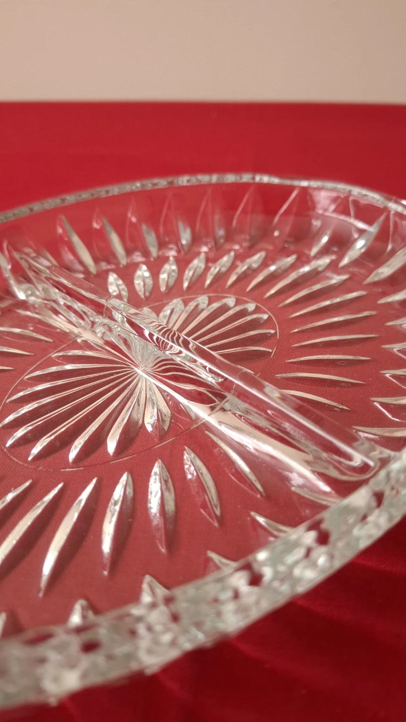 Glass Divided Serving Dish - photo 4