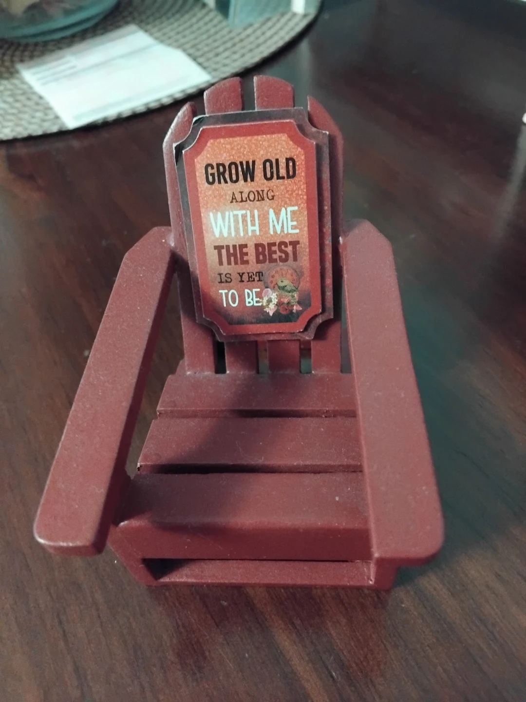 Decorative Adirondack Chair Sign