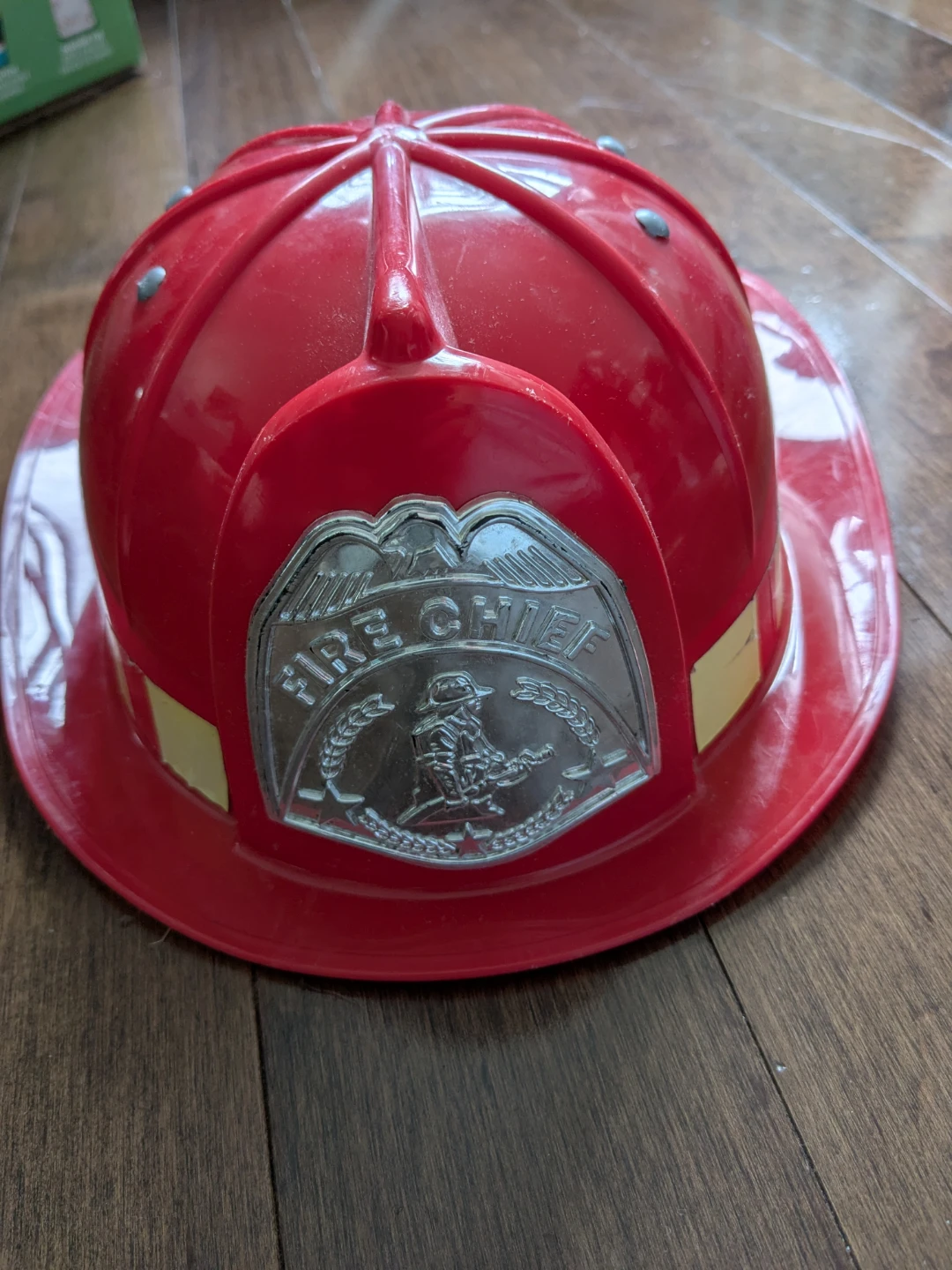 Red Fire Chief Toy Hat