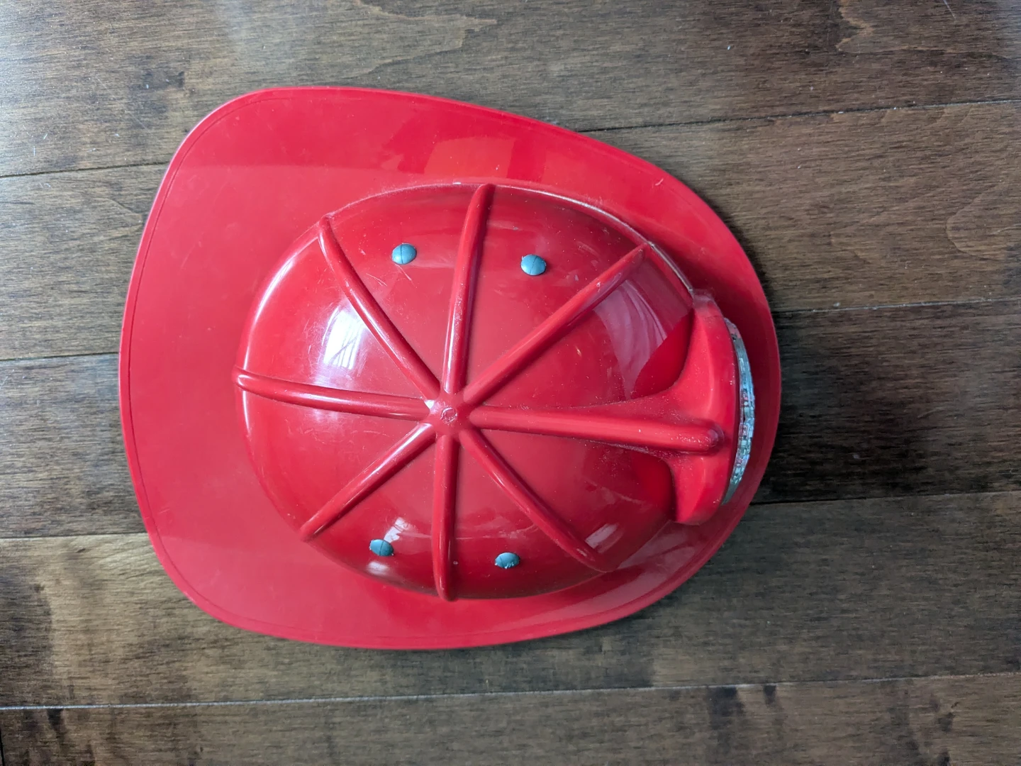 Red Fire Chief Toy Hat - photo 2
