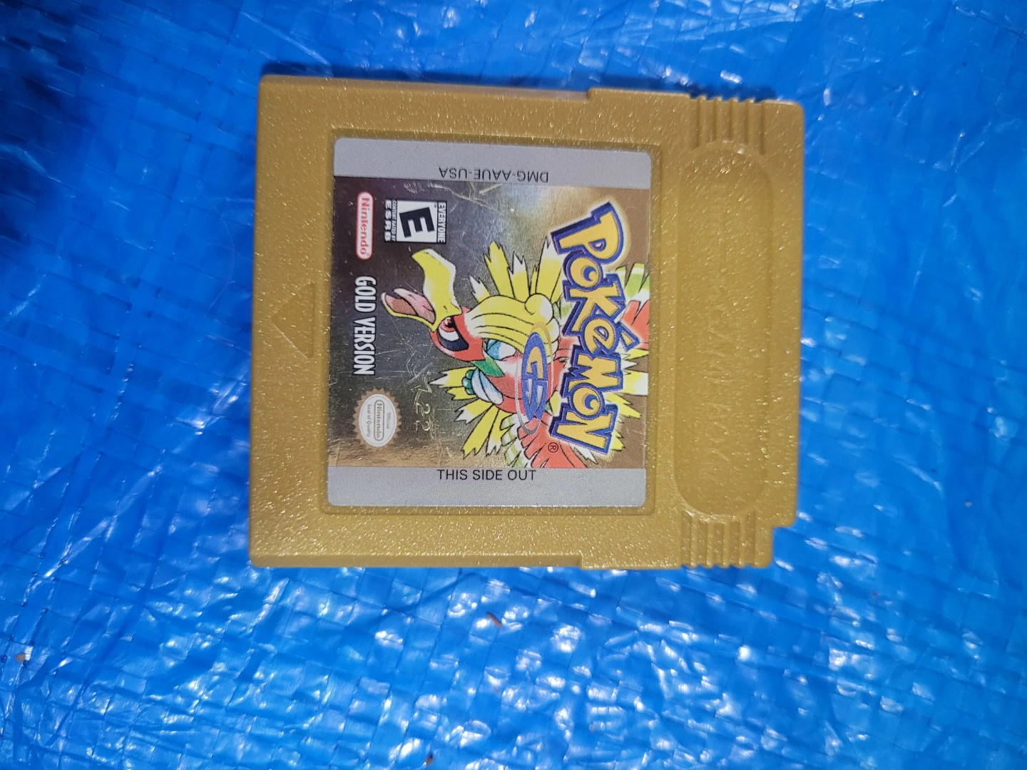 Nintendo Pokemon Gold Version Game Boy Cartridge