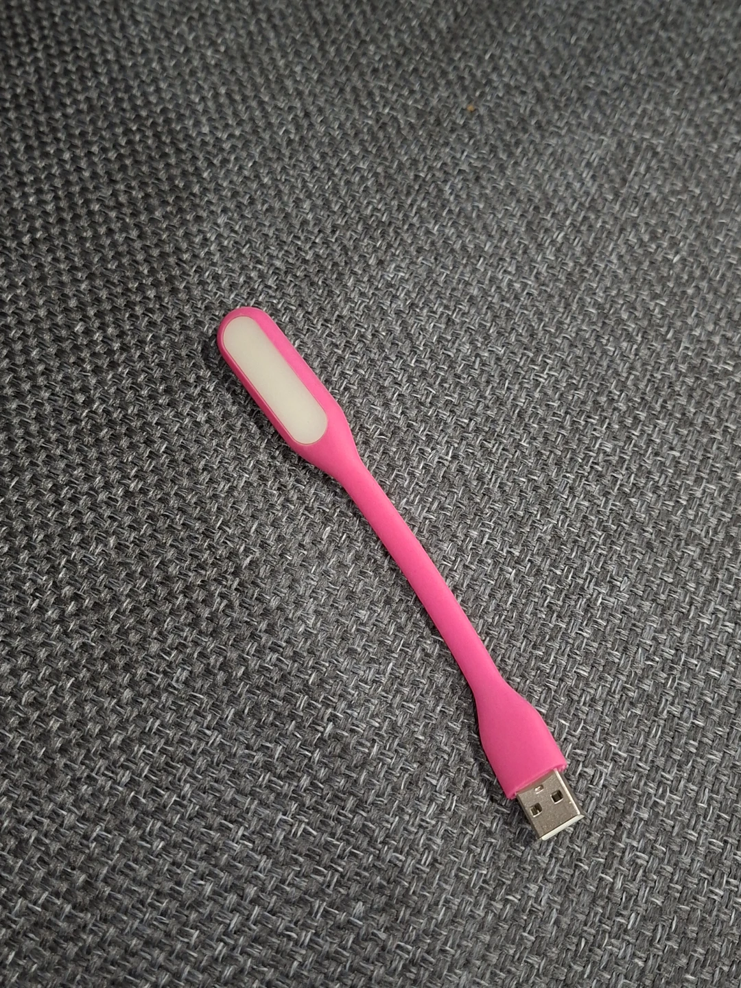 Pink USB desk light