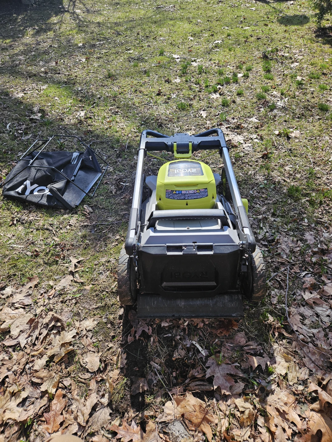 Ryobi 21" Self-Propelled Mower with 2x 40V Batteries and Charger - photo 4