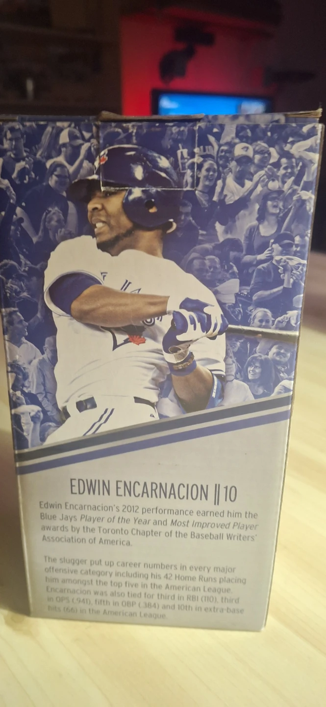 Edwin Encarnacion Toronto Blue Jays Bobblehead - photo 3