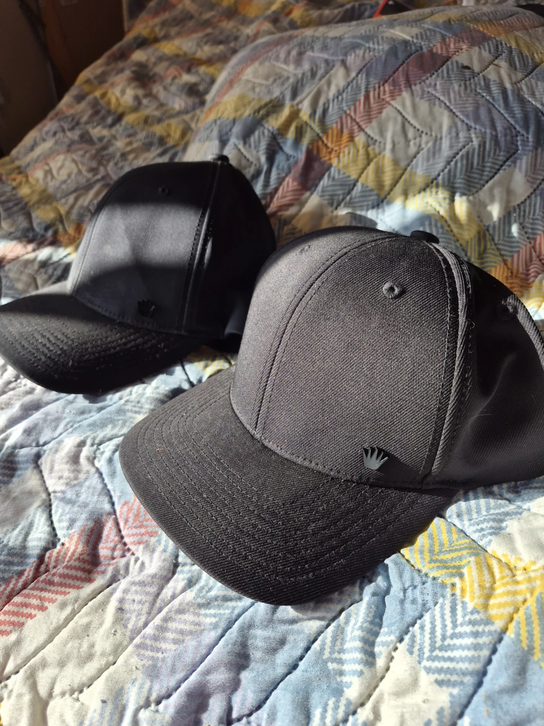 NO BAD IDEAS L/XL Black Baseball Cap