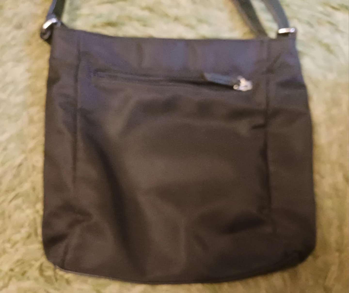 Roots 73 Black Nylon & Faux Leather Crossbody Bag - photo 4