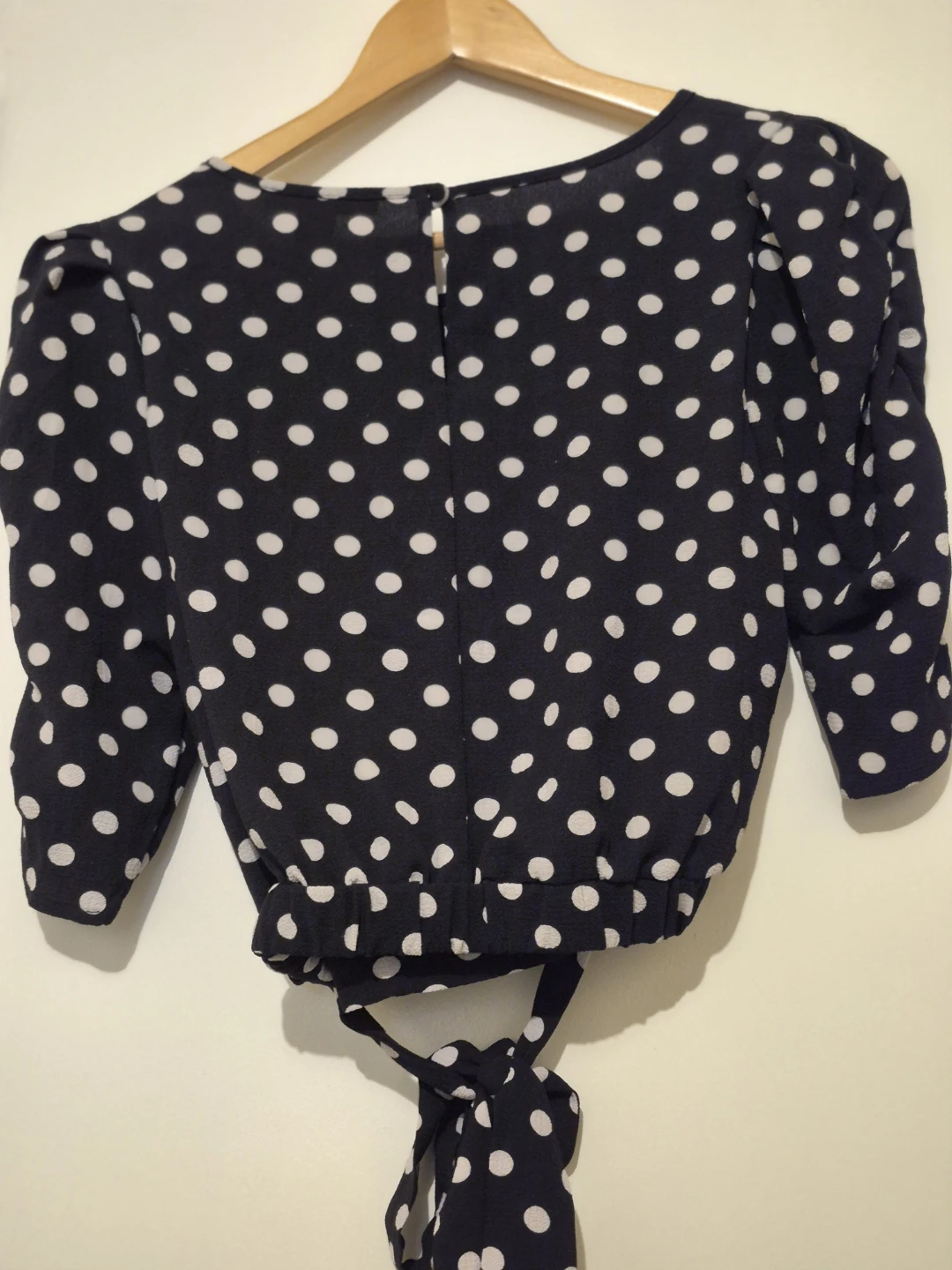 Revamp Collection Women's Polka Dot Blouse - Navy/White - photo 2