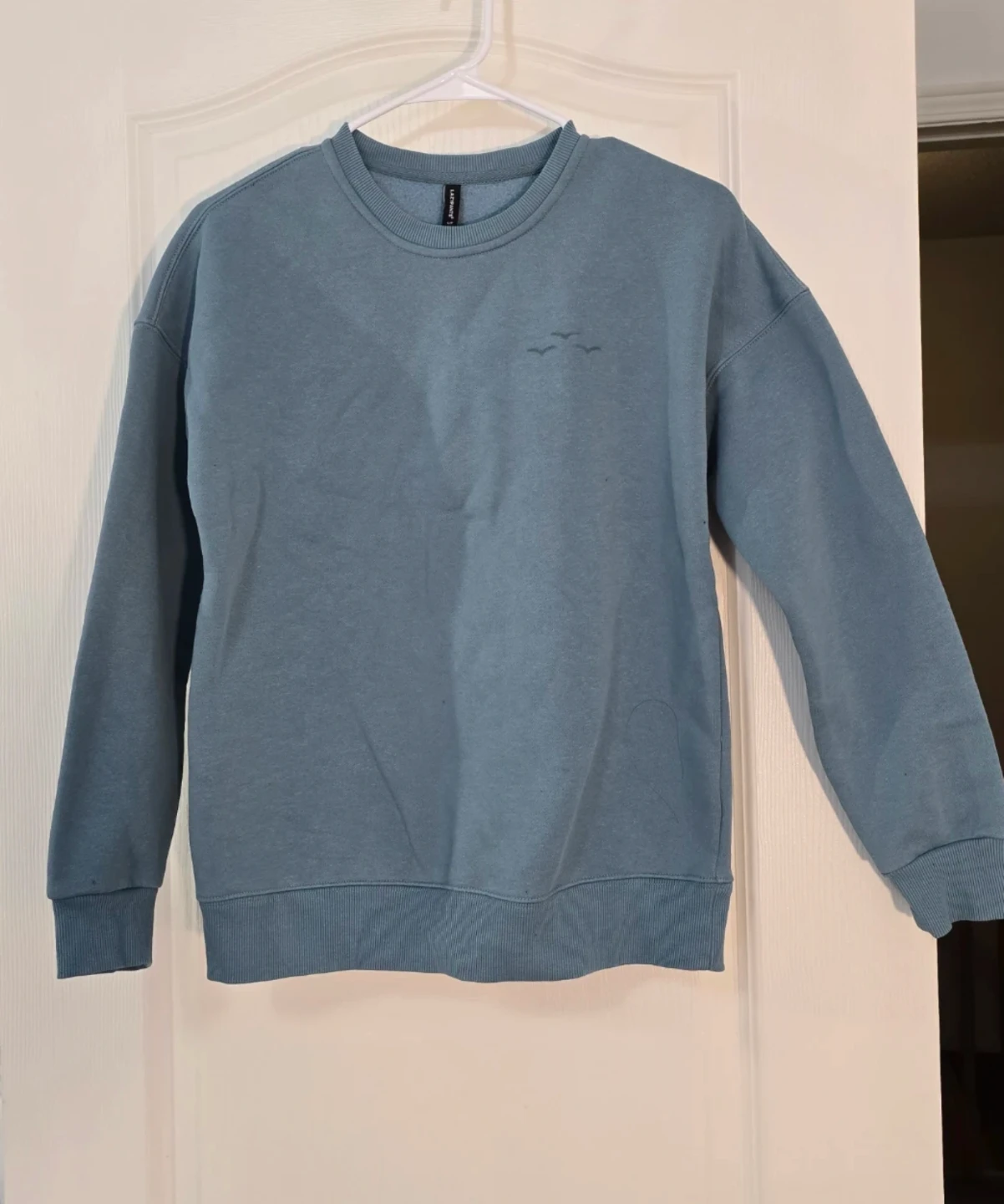 Lazypants fleece Crewneck Sweatshirt ladies size S