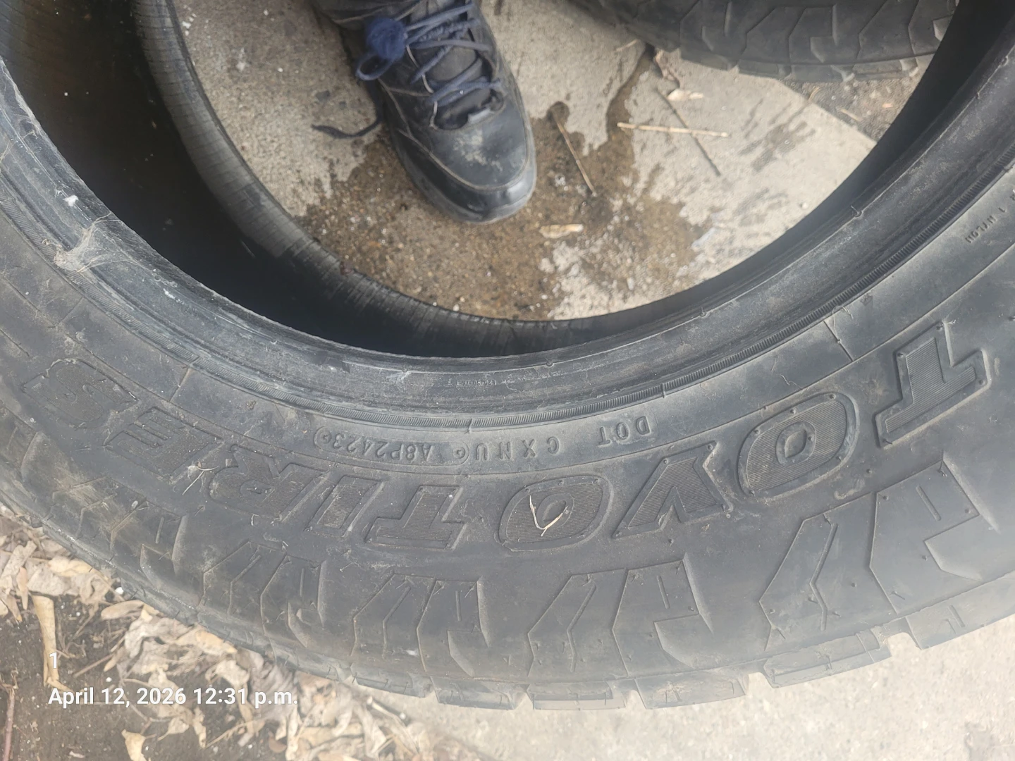 Toyo open country A/T III tires - photo 4