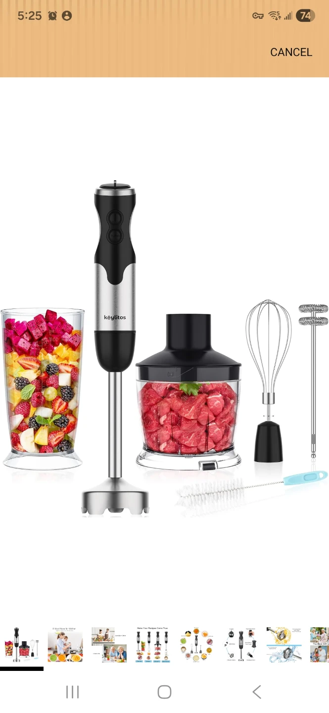 Hand Blender 5 in 1