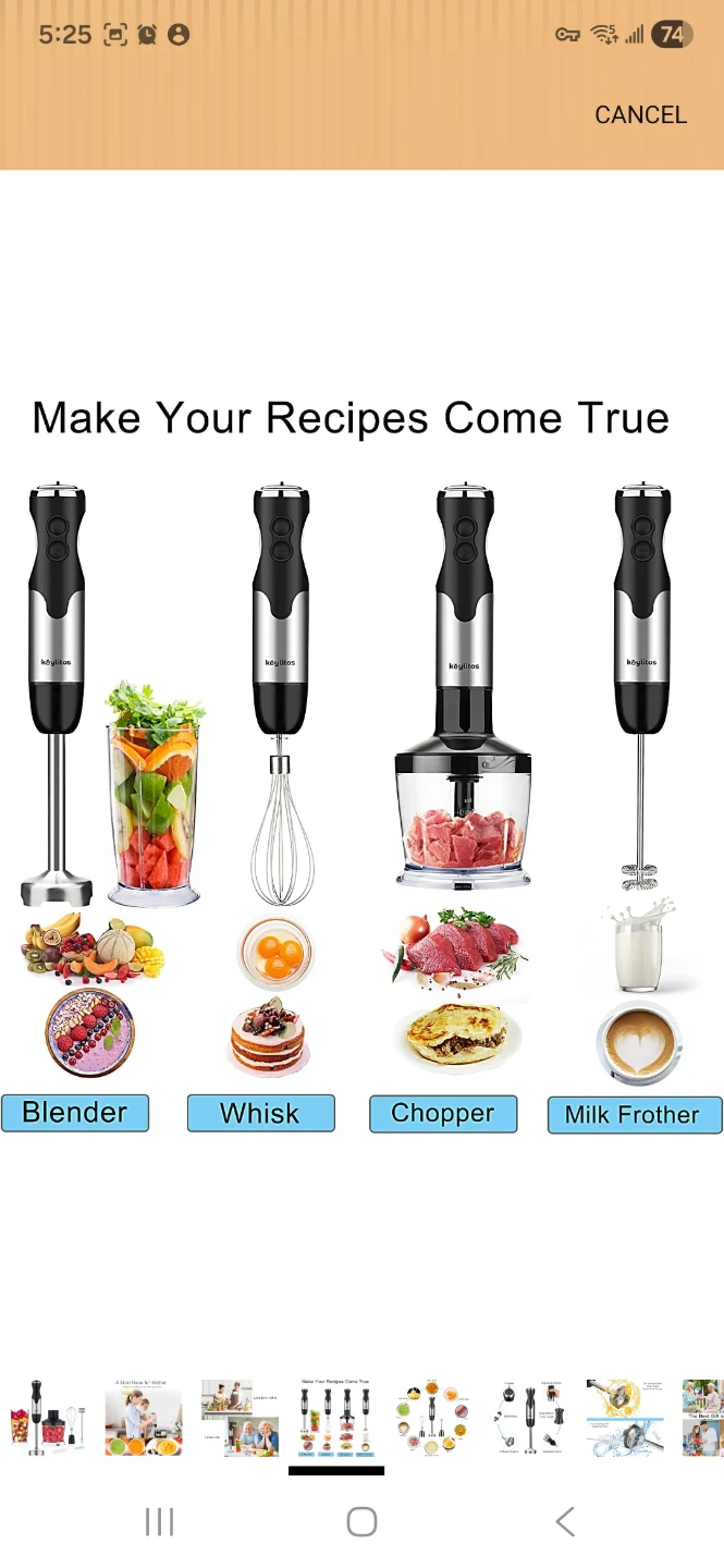 Hand Blender 5 in 1 - photo 2