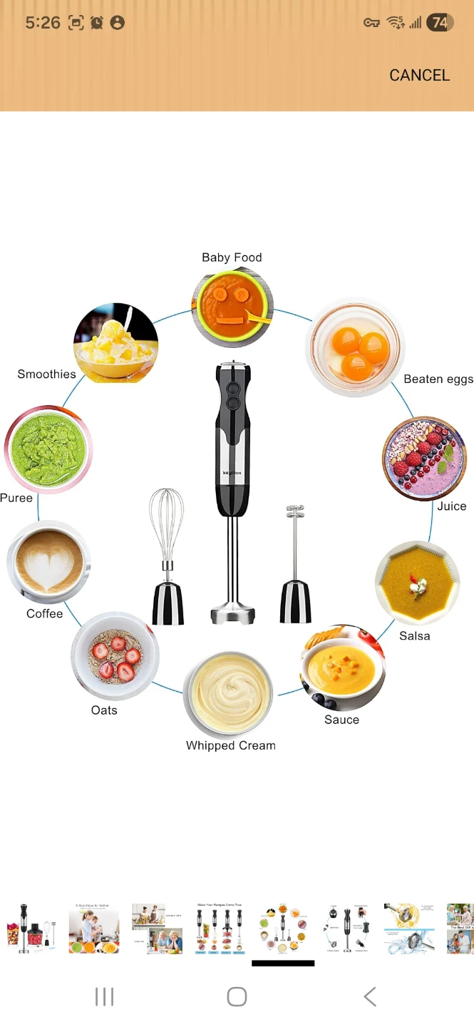 Hand Blender 5 in 1 - photo 3