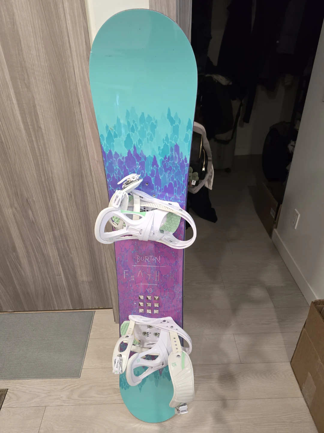 Burton Snowboard with Bindings