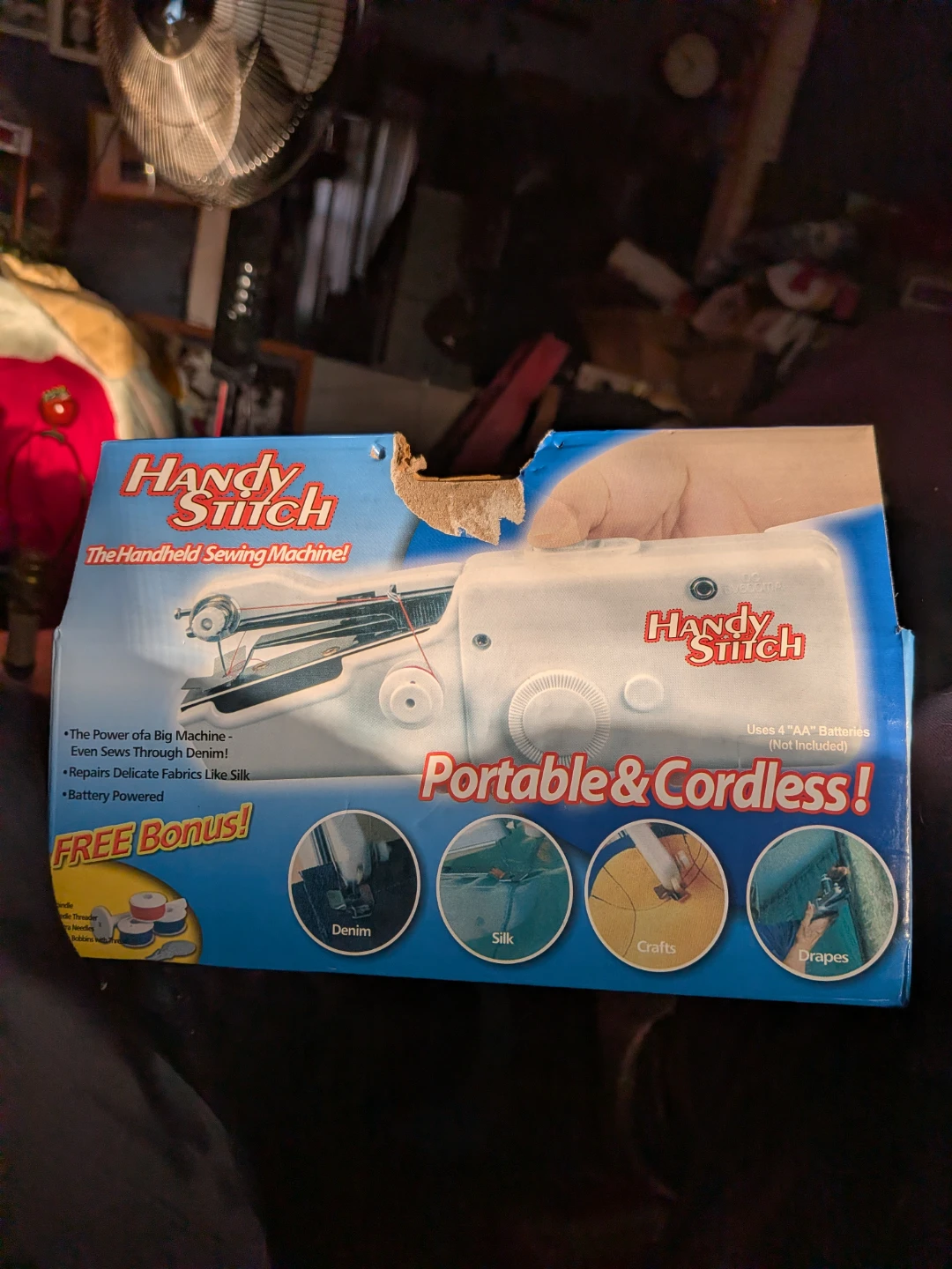 Handy Stitch The Handheld Sewing Machine