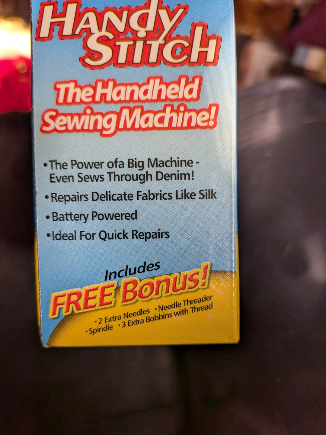 Handy Stitch The Handheld Sewing Machine - photo 2