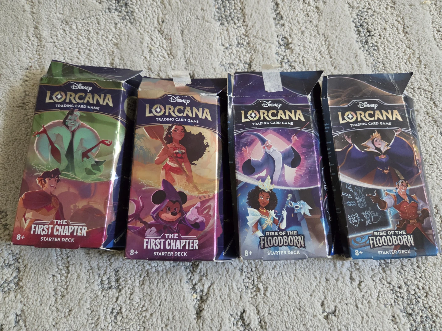 Disney Lorcana Trading Card Game Starter Decks