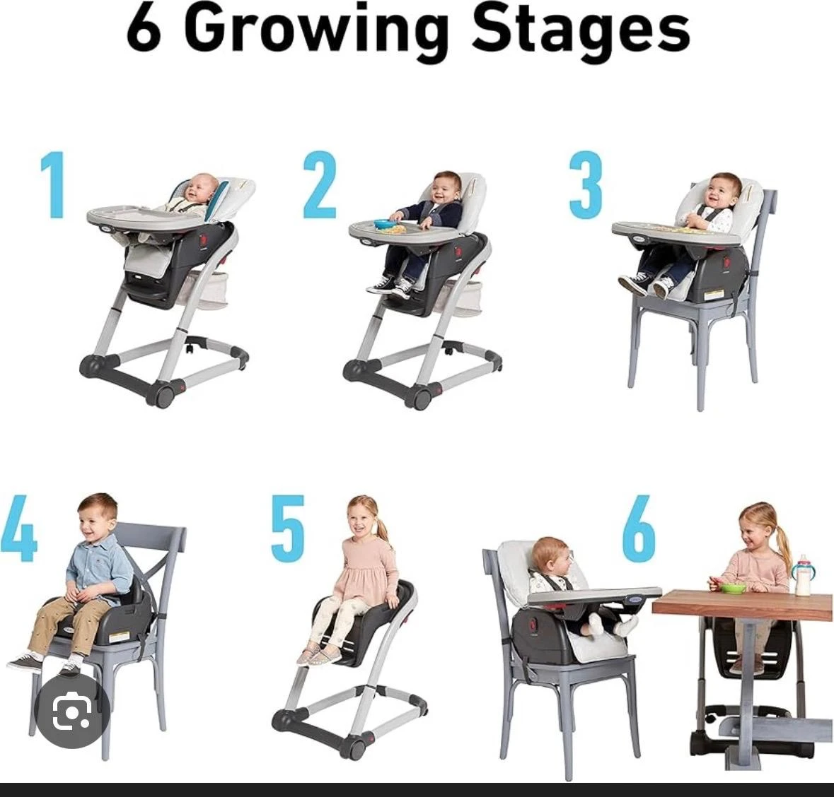 Graco 6-in-1 High Chair - photo 3