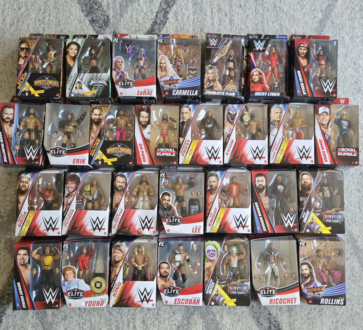 WWE Elite Wrestling Figures