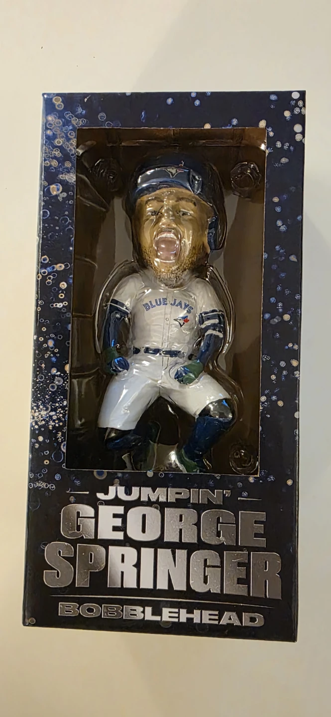LIMITED EDITION George Springer Bobblehead - Toronto Blue Jays