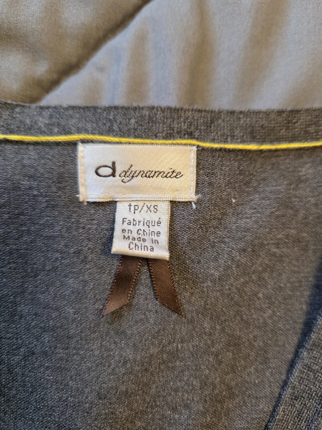 Dynamite Cardigan Set - Grey & Black - TP/XS - photo 3