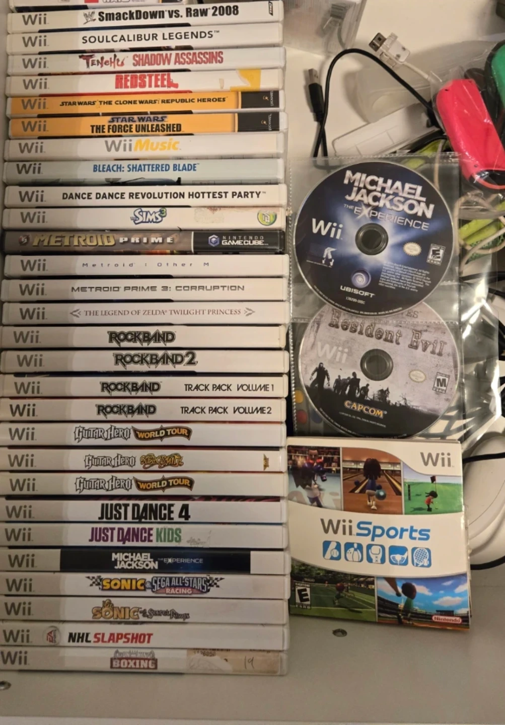 Nintendo Wii Games. Tested. Shipping available. $5 and up.