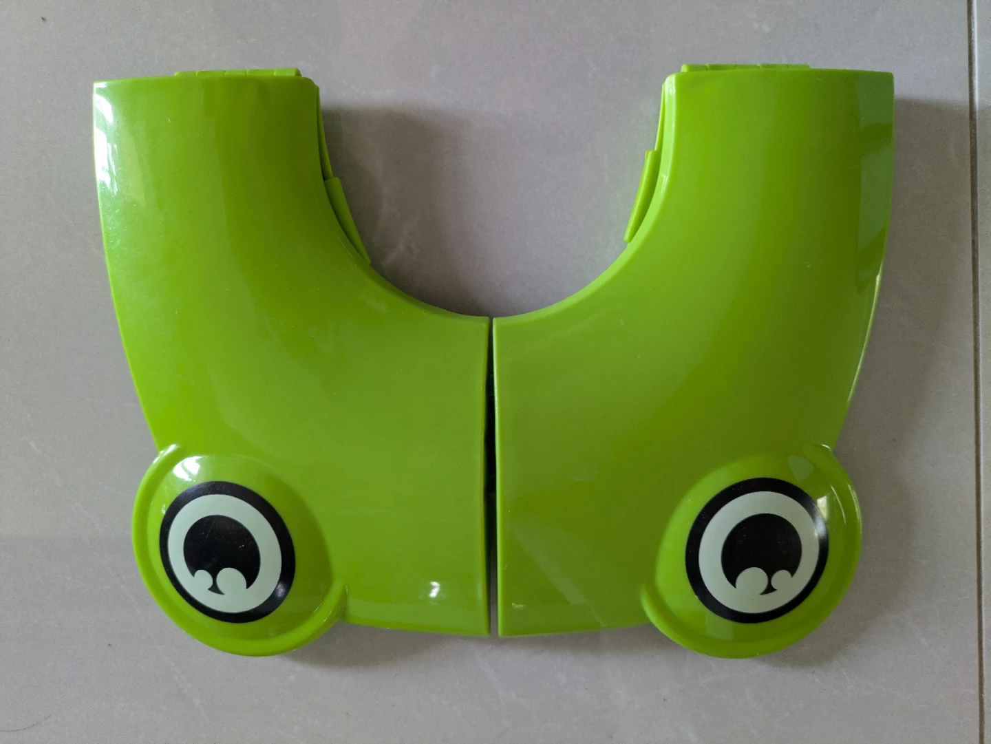Kids Toilet Training Seat - Green Frog Design