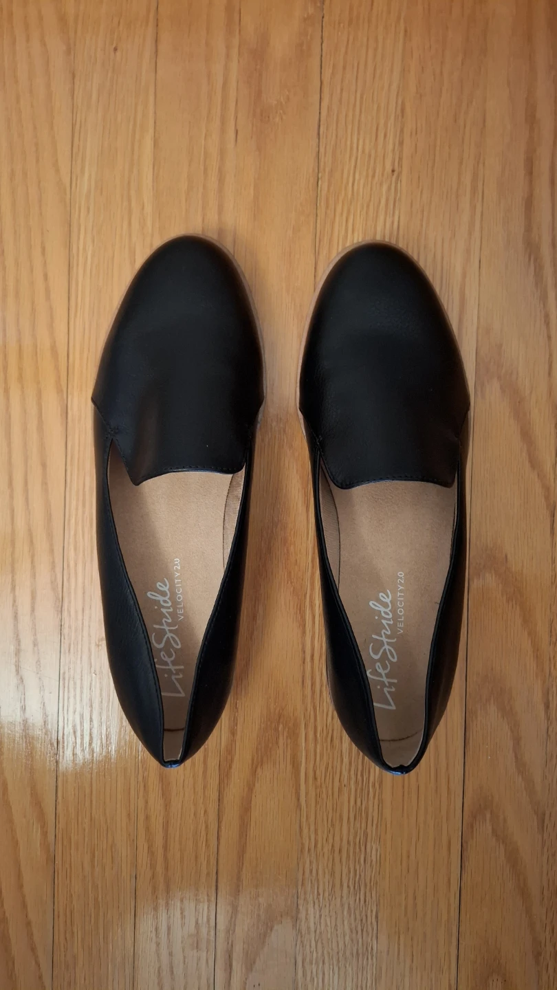 LifeStride Women's Black Loafers NEW