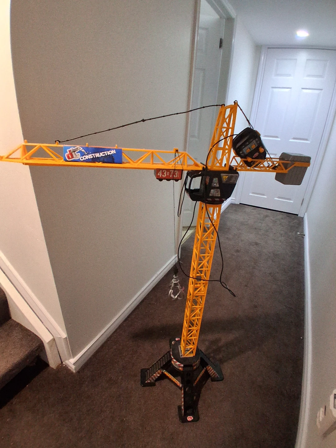 Kids Construction Crane Toy