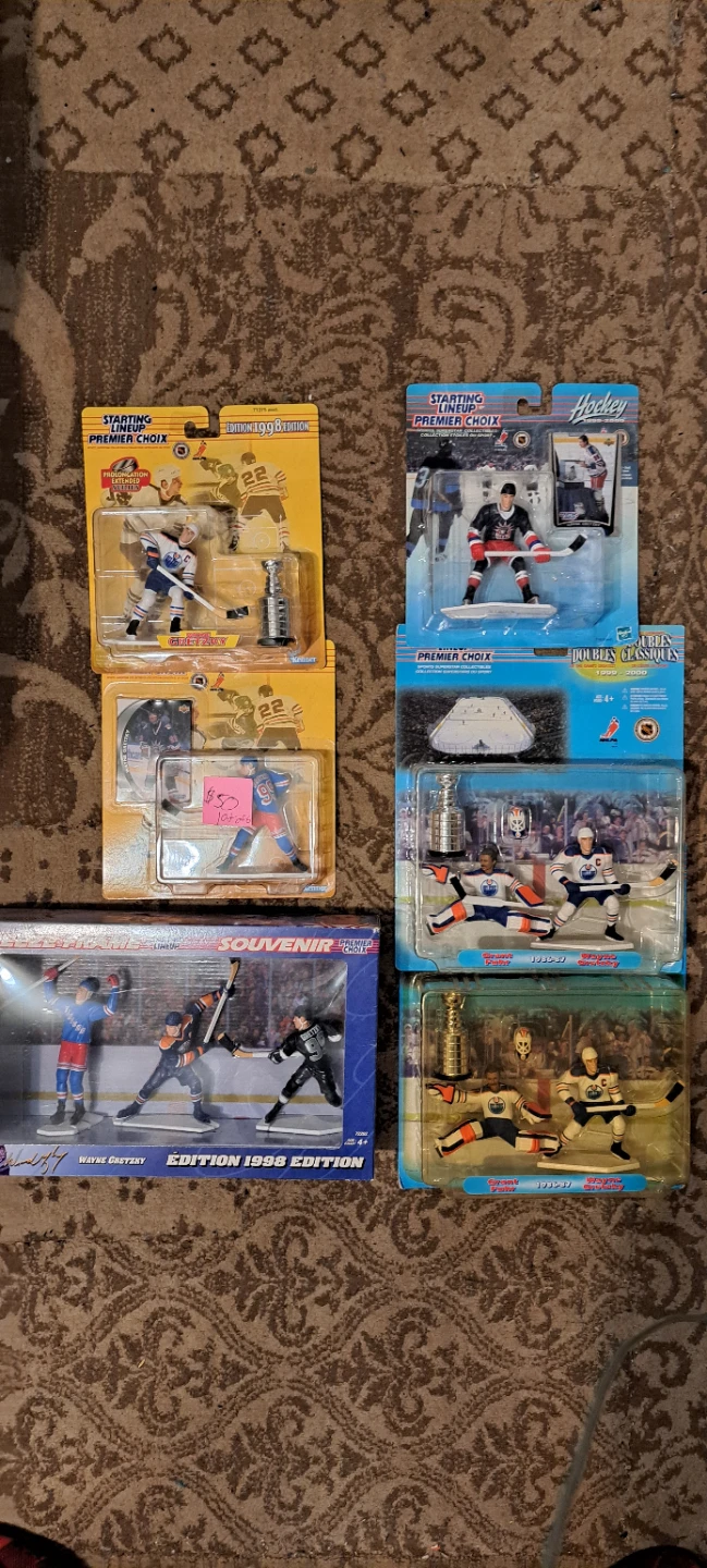 Wayne Gretzky starting lineup lot