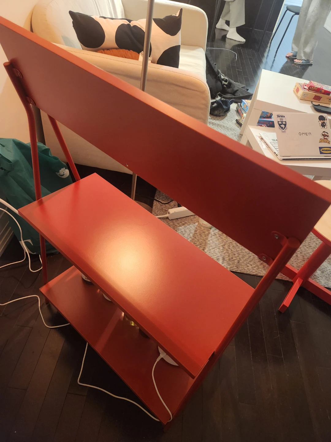 IKEA KRÖNIKÖR Open Storage Shelf - Red - photo 2