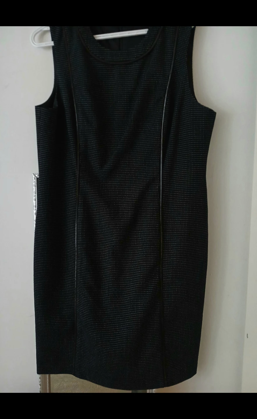 Karl Lagerfeld Paris Black Sleeveless Dress Size 14