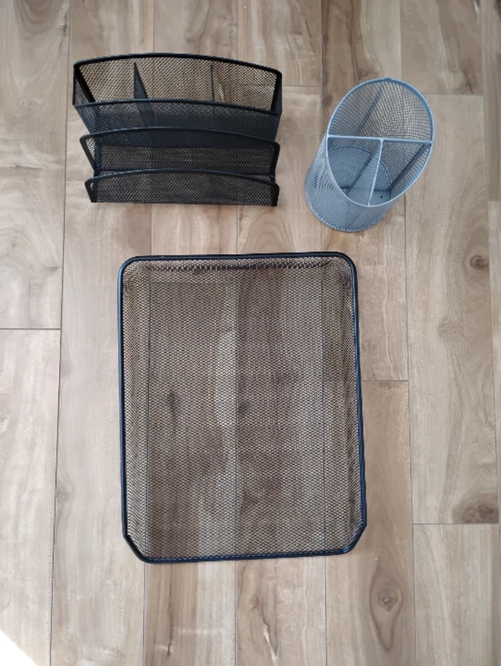 Mesh Desk Organizers Set