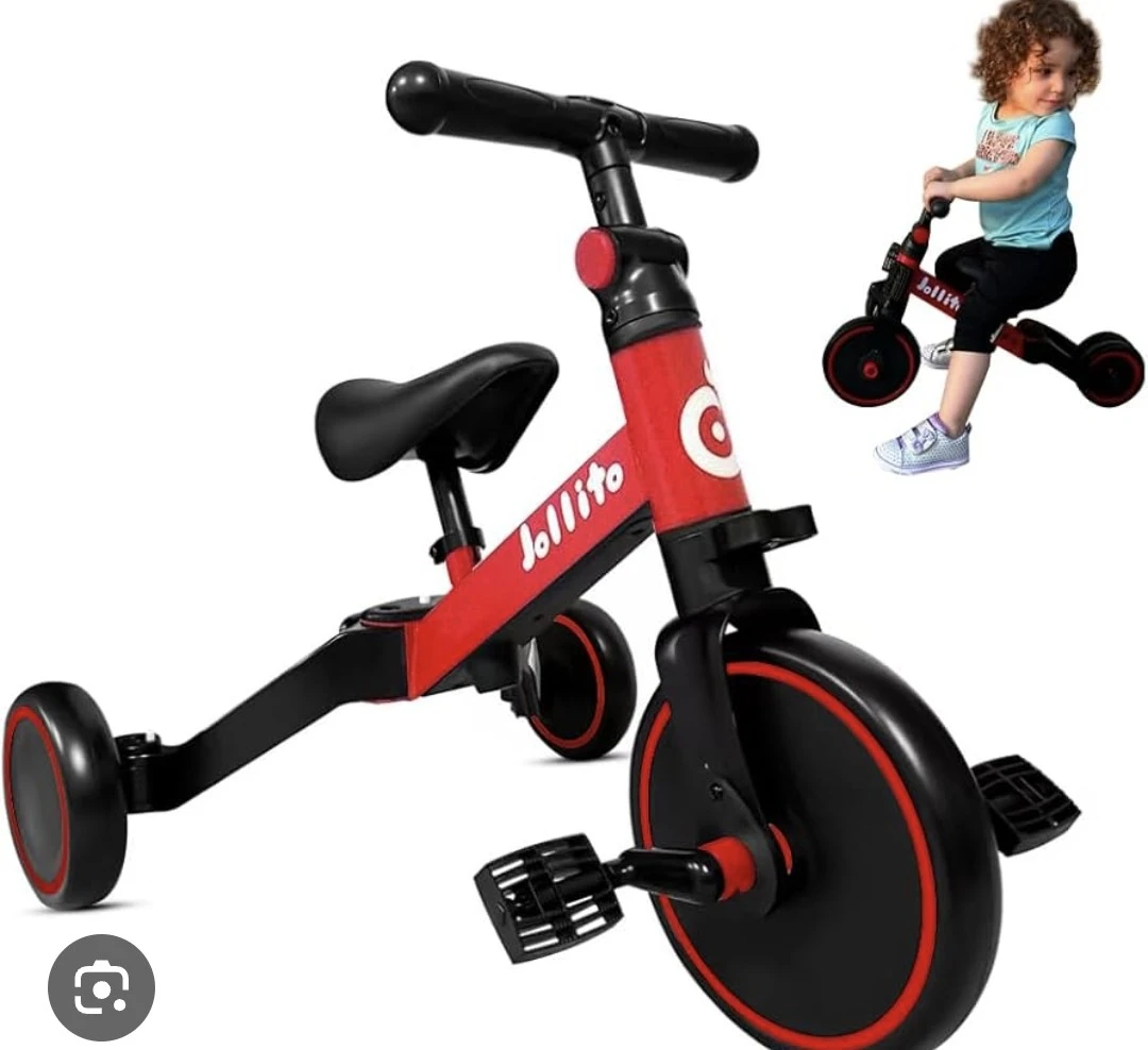 Jollito Kids Balance Bike and Tricycle