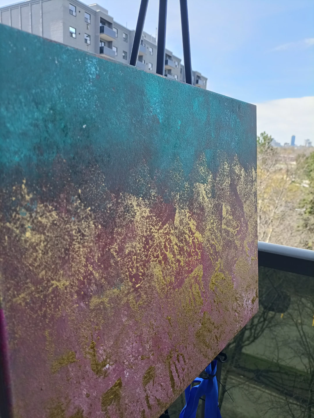 Abstract Canvas Painting - photo 3