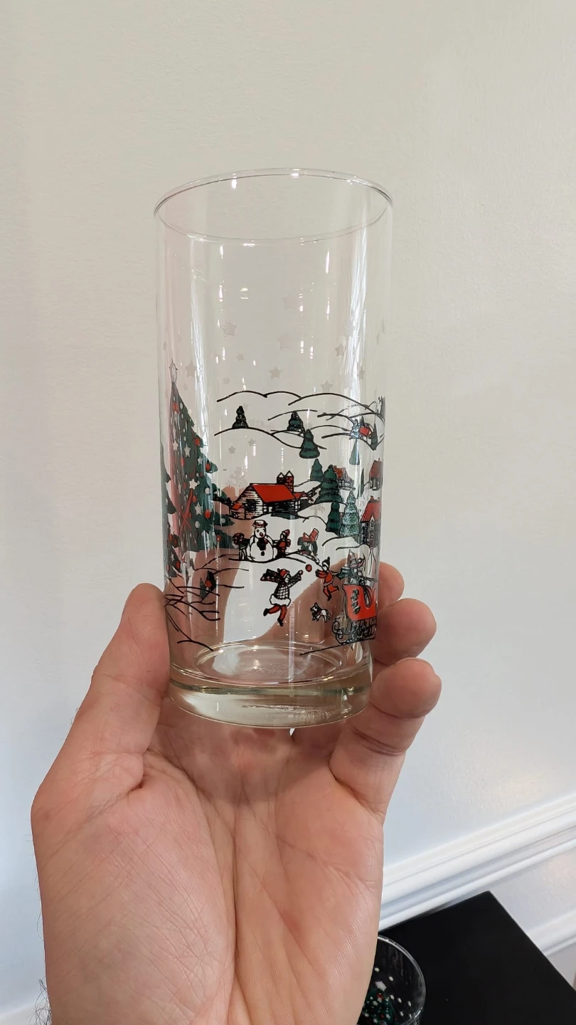 Vintage Christmas Glasses - Set of 11 - photo 5