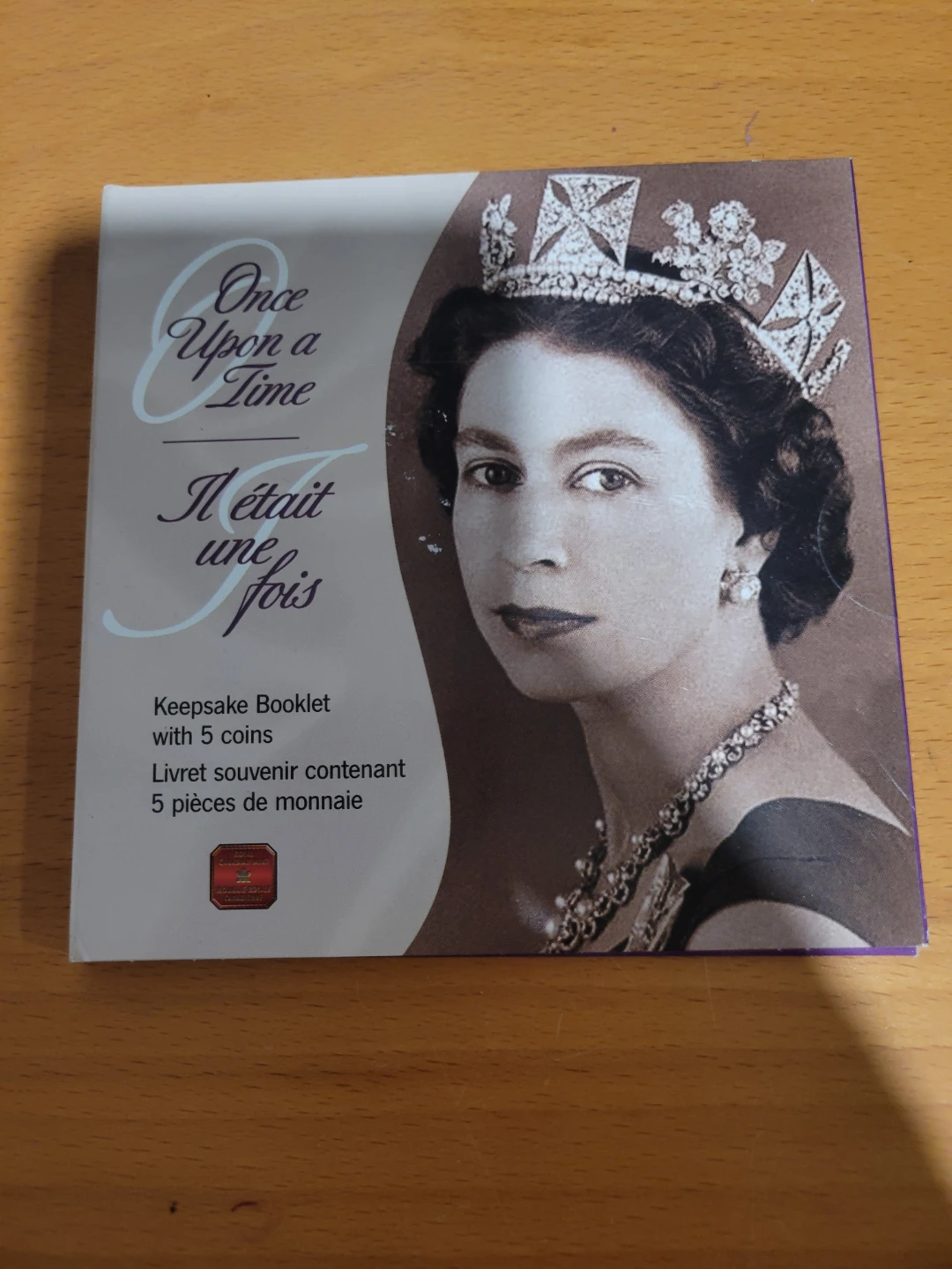 Keepsake Booklet with 5 Golden Jubilee 50-cent coins