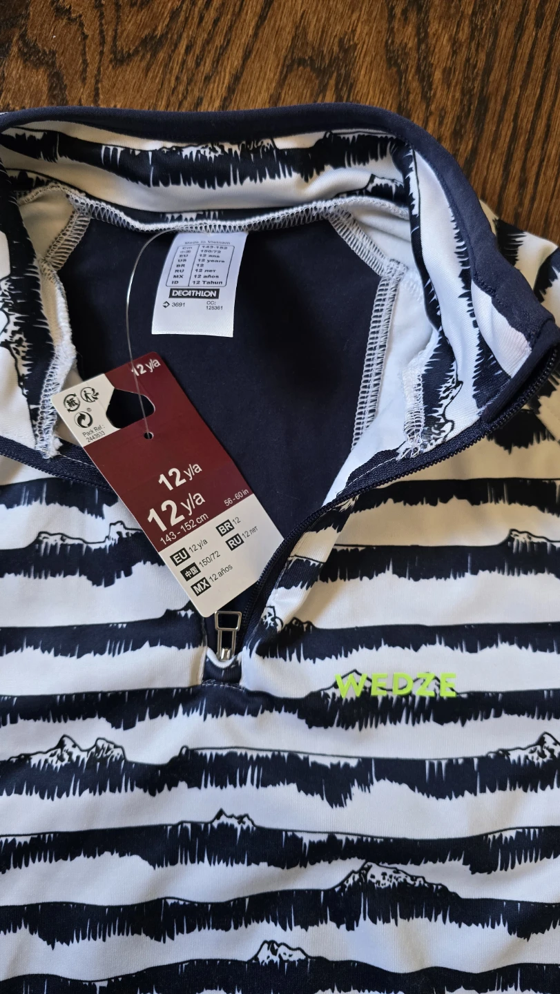 NEW Decathlon Long Sleeve top - Size 12 Years - photo 3