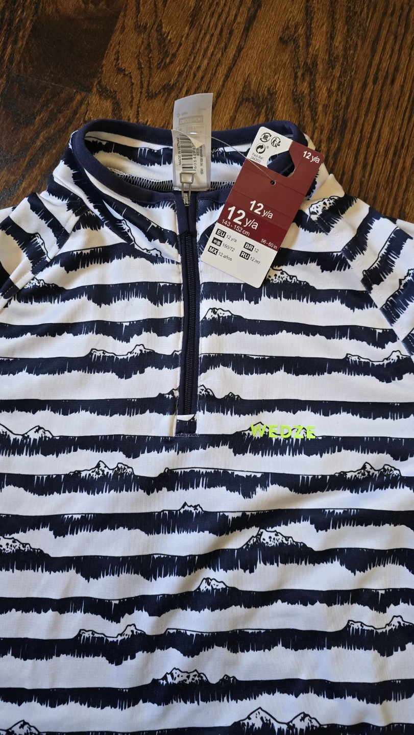 NEW Decathlon Long Sleeve top - Size 12 Years - photo 4