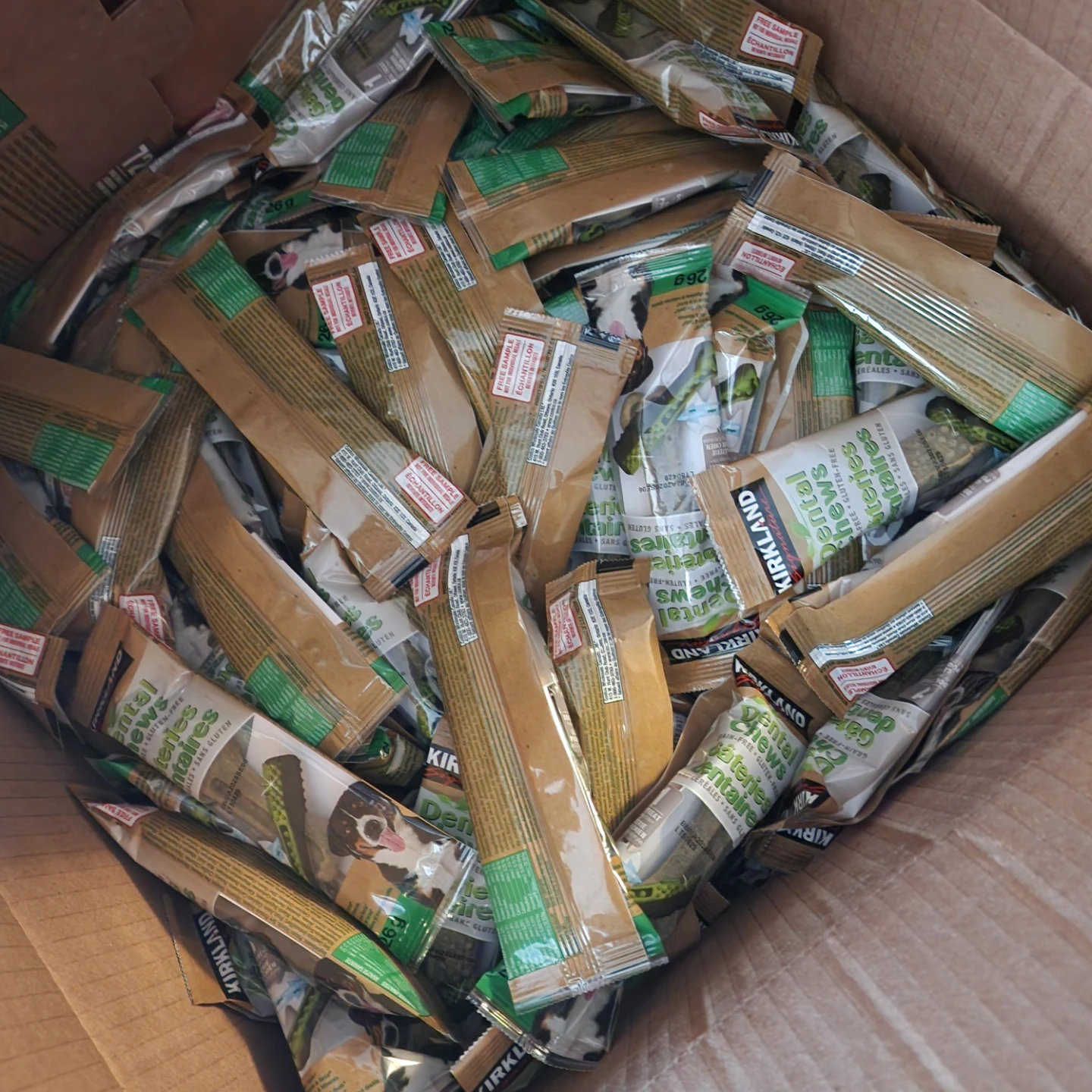 3 for $1 Kirkland Signature Dental Chews for Dogs