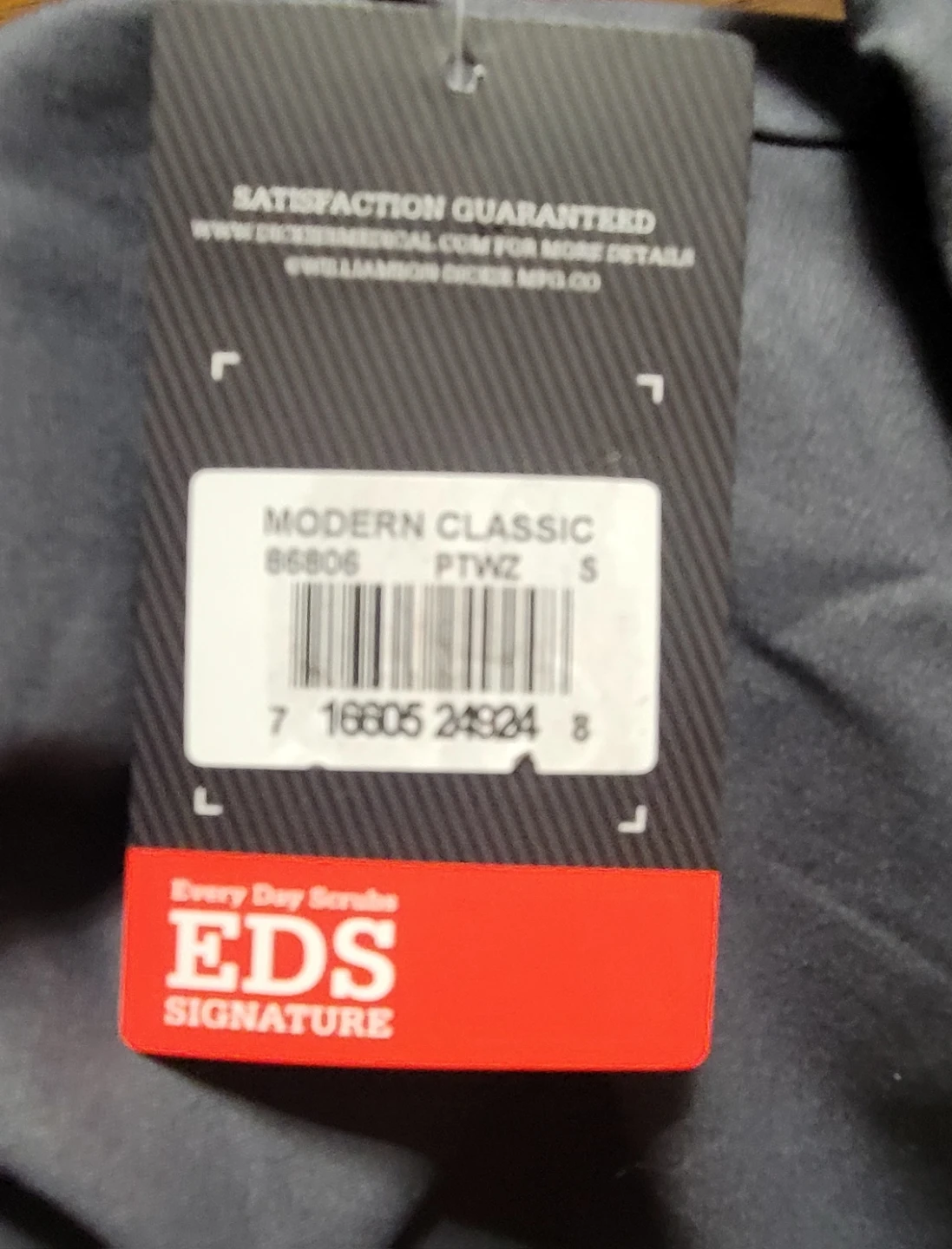 Dickies EDS Signature Modern Classic Scrub Top - Size S - photo 4