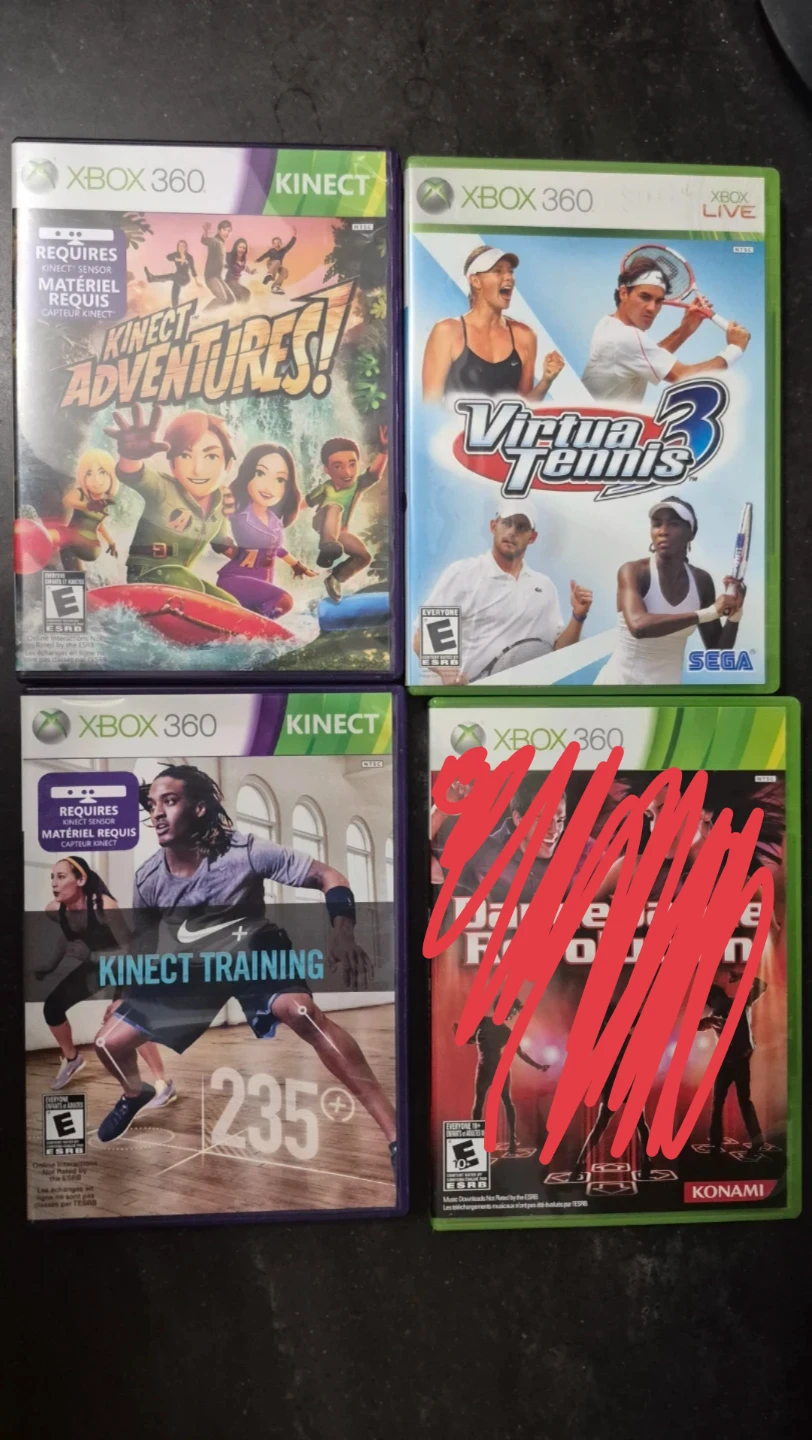 5 Xbox 360 & Kinect Games - photo 2